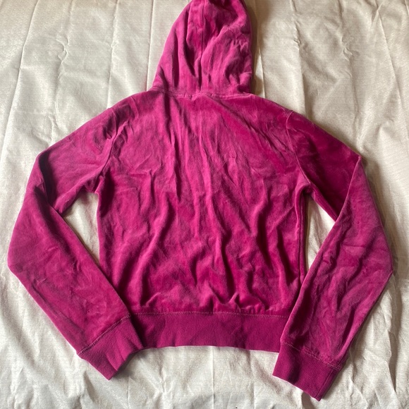 Pink velour track suit jacket y2k - Picture 3 of 3